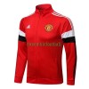 Manchester United Ensemble Vestes d'Entraînement 22-23 Rouge Blanc Pour Homme